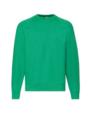 Fruit of the Loom Uniseks klassiek raglan sweatshirt voor volwassenen