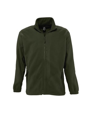 SOLS Heren North Full Zip Outdoor Fleece Jacket (Leger)
