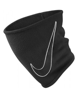 Nike Unisex Adult Fleece Neck Warmer (Black/White)