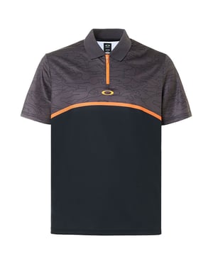 Oakley Colour Block Camouflage Svart Zip Up Herr Polotröja 434216 02E