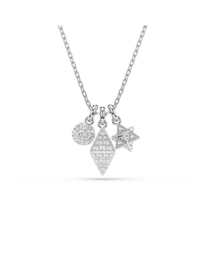 Swarovski 'Dextera' Dames Necklace van Basismetaal - Zilver 5700288
