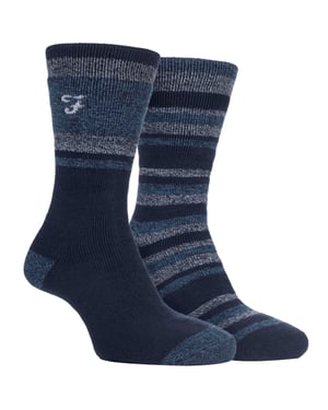 Farah - 2 Pack Heren Thermische Wandelsokken | Geweldig voor Buiten Winter Trekking & Hiken