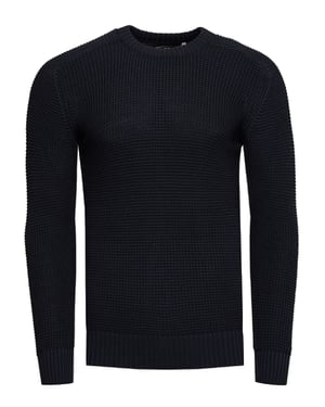 Rusty Neal Casual Fit Trui Bla