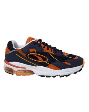 Puma Cell Ultra OG Mens Navy/Orange Trainers