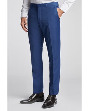 Slim Fit Sharkskin Trousers