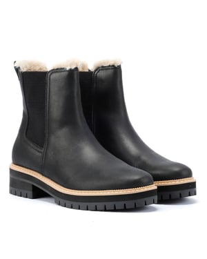 TOMS Bennet Nubuck Women's Black Boots