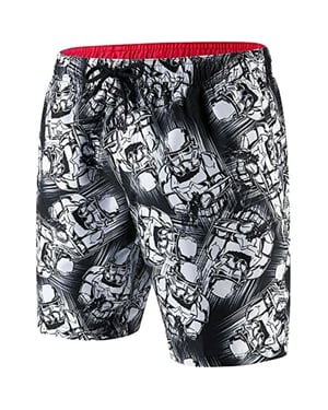 Speedo Star Wars Print Leisure 17inch Junior Zwart/Wit Watershort