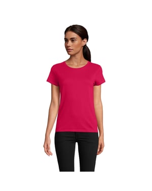SOLS Dames/Dames Pioneer T-Shirt (Fuchsia)