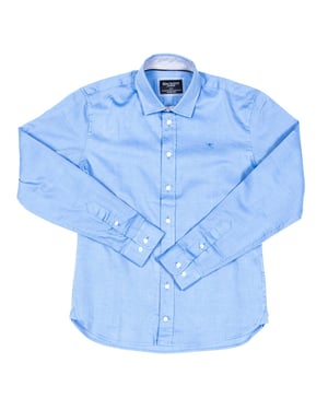 Boy's long-sleeved lapel collar shirt HK301043