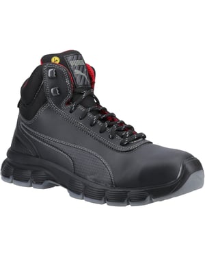 Puma Safety Condor Mid S3 Nubuck Black Safety Boots
