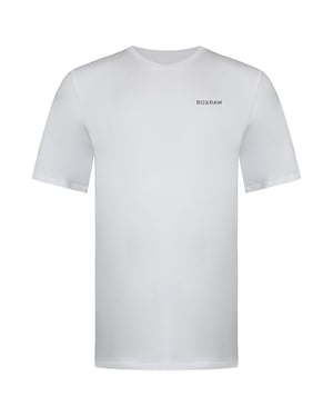 BoxRaw Logo Mens White T-Shirt