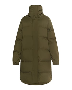 Dreimaster Winterjas met vulling Dames militaire olijf