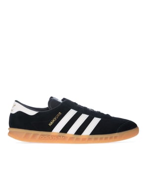 Men's adidas Originals Hamburg Trainers in Black