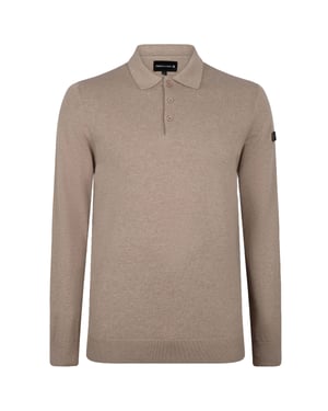 PRESLY & SUN Brad long sleeve knitted polo