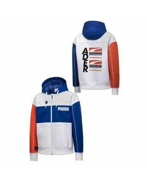Puma x Ader Error Mens White Blue Windbreaker Jacket