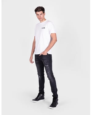Les Hommes T-shirt Urzn Herr Vit
