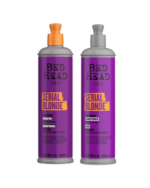 Tigi Serial Blonde Damaged Hair Shampoo & Conditioner 400ml
