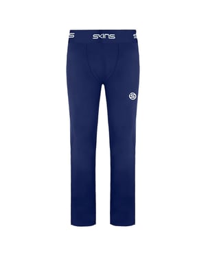 Skins Series-1 Stretch Waist Navy Blue Mens Long Tights Leggings SO00100019010