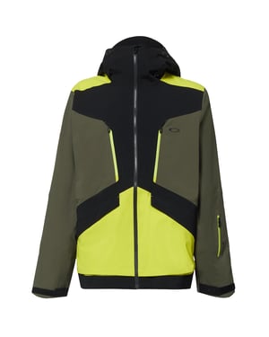 Oakley Alpine 3L Gore-Tex Shell Zip Up Heren Groen Jas 412774 02E