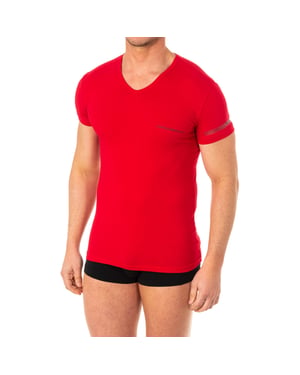 T-shirt met korte mouw en V-hals 110810-8P723 man