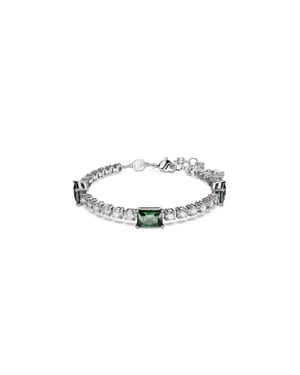 Swarovski 'Matrix' Dames Basis Metaal Armband - Zilver 5666422