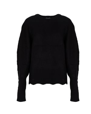Silvian Heach Pullover Joconde Dam Svart