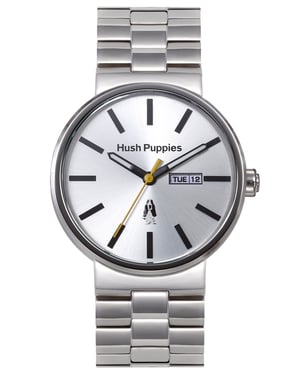 Hush Puppies: Signature Men's Silver Watch