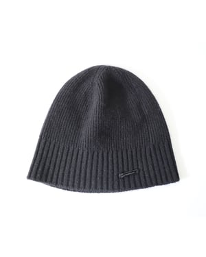 Burberry Stickad Mössa i Svart Cashmere