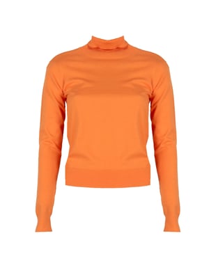 Silvian Heach Pullover Nunteg Dam Orange