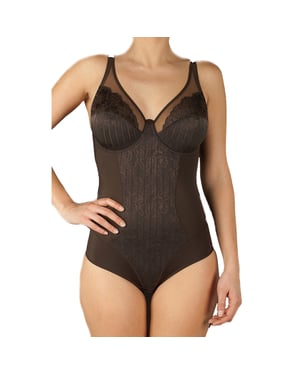 Women's MARILUZ underwired strapless bodysuit with cups