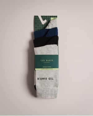 Ted Baker Mixxed Three Pack Of Socks, Assorted