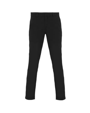 Asquith & Fox Womens/Ladies Casual Chino Trousers (Black)