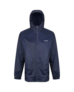 Regatta Mens Pack It III Waterproof Jacket (Navy)
