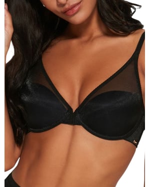 Glossies Sheer High Apex Light Padded Bra