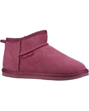 Hush Puppies Ashanti Suède Vrouwen Pantoffels Roze