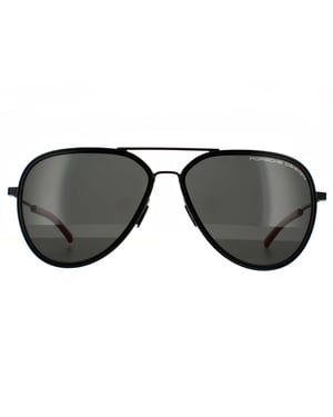 Porsche Design Aviator Mens Black Grey Polarized 90041091