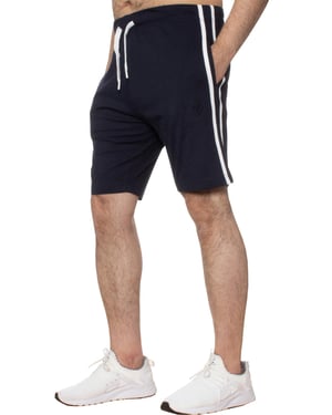 Enzo | Heren Lounge Shorts - Navy