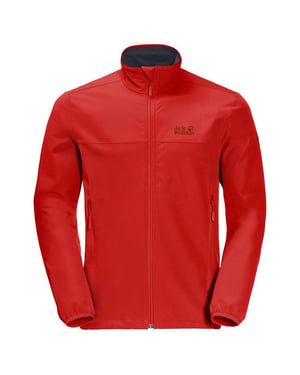 Jack Wolfskin Crestview heren rood jack