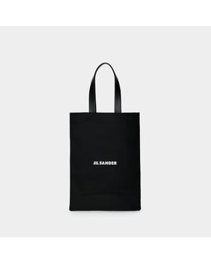 Bokhandväska - Jil Sander - Bomull - Svart