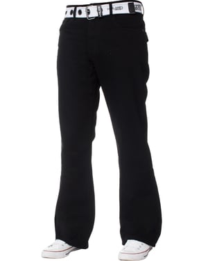 Kruze Heren Bootcut Denim Jeans