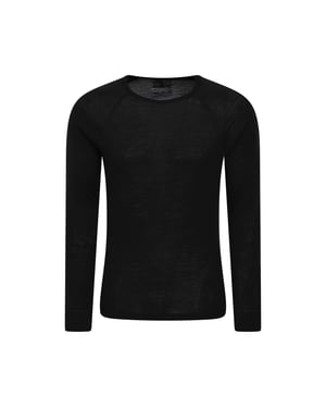 Mountain Warehouse Merino wollen thermo heren (Zwart)