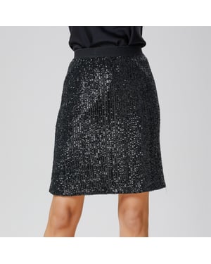 Minirok met glitters