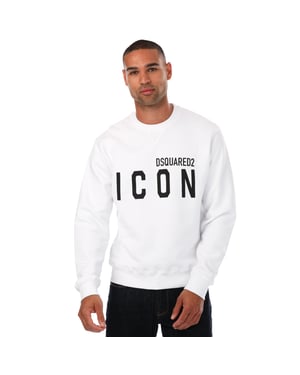 Men's DSquared2 Icon Sweatshirt in White