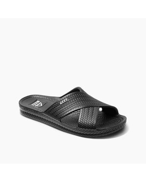 Reef Water X Slide Black Sandals