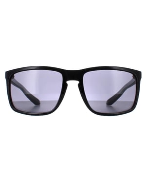 Dragon Square Mens Shiny Black Smoke Melee