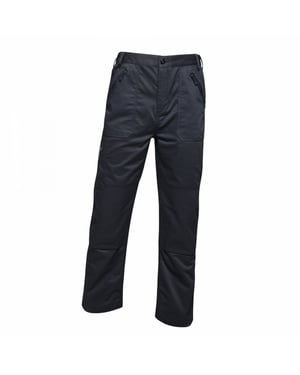 Regatta Mens Pro Action Waterproof Trousers - Regular (Navy)