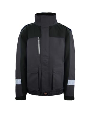 Dickies Winter Work Waterproof Mens Grey/Black Coat