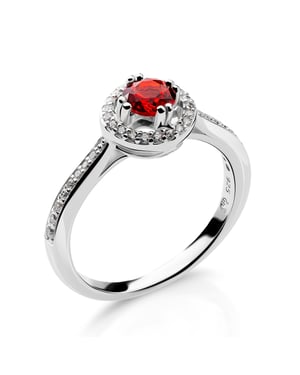 Orphelia 'Kaia' Women's 925 Sterling Silver Ring - Silver ZR-7477/RU