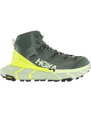 Hoka Tennine Hike Gore-Tex Mens Green Boots