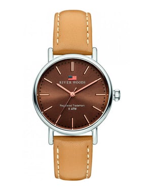 River Woods Oswego dameshorloge Bruin RW340017